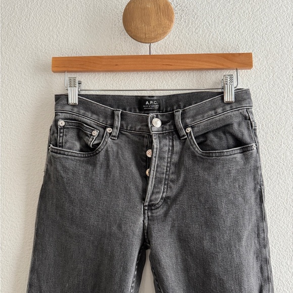 APC Petit Standard Jean Droit Etroit Gray Skinny A.P.C. Jeans - Picture 2 of 9